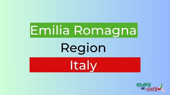 Emilia Romagna Region of Italy